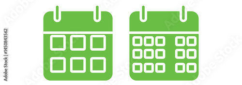 Calendar icon set. Calendar symbol. calendar vector icon 2