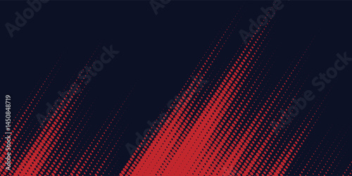 Black and red abstract grunge background with halftone style modern arts sport background abstract vector illustration