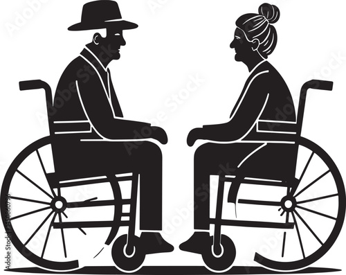 disabled person in wheelchair