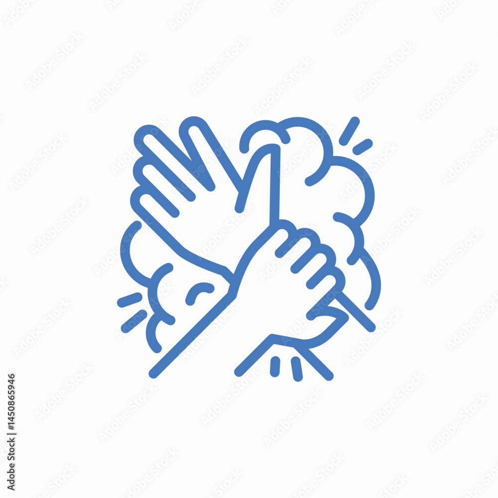 wash hands clean icon sign vector wash hands clean icon sign vector
