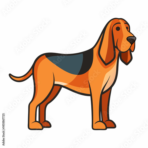 Minimal Bloodhound Vector on White