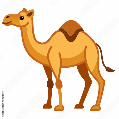 Minimal Camel Vector on White