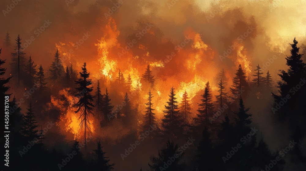 Sad images of an ongoing fire that started September 8th 2020 in Eagle Point, Oregon now expanding to Shady Cove. consuming over 20000 acres. Shot the thick dense smoke as the oaks burn on this ridge