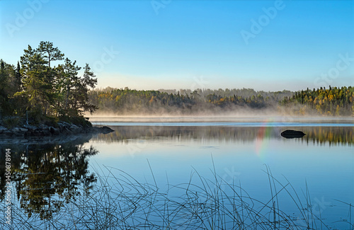 Last Vestiges of the Morning Fog Departing