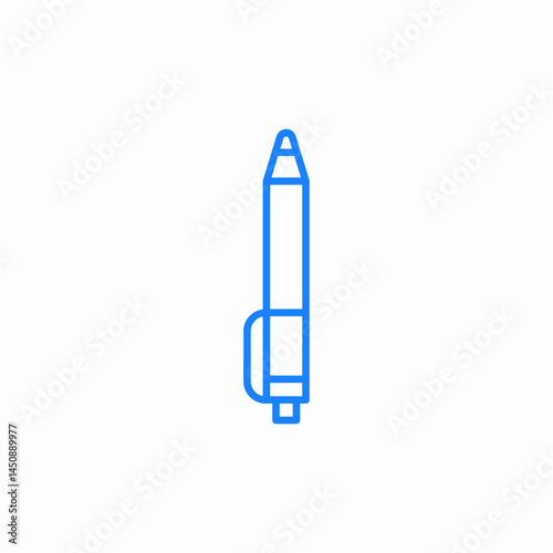 pen office writing icon sign vector