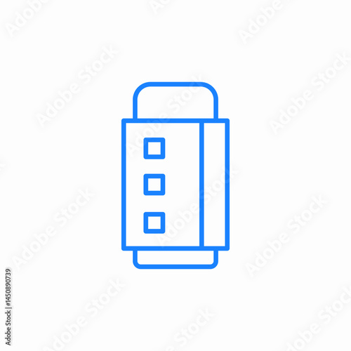 tall building structure icon sign vector