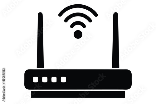router vector icon