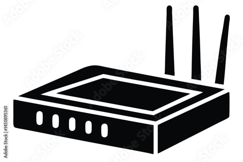 modem vector icon