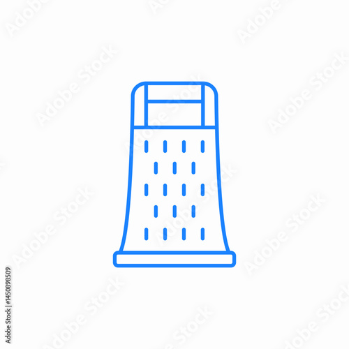vegetable grinder icon sign vector