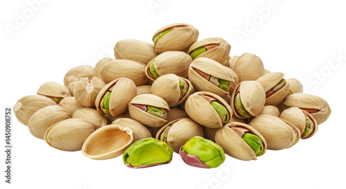 Wallpaper Mural Pile Or Heap Of Pistachio nuts isolated on transparent background, PNG  Torontodigital.ca
