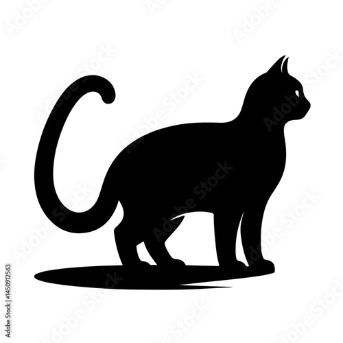 Cat silhouette bundle vector design