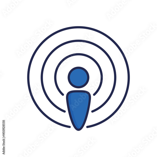Podcast Vector icon