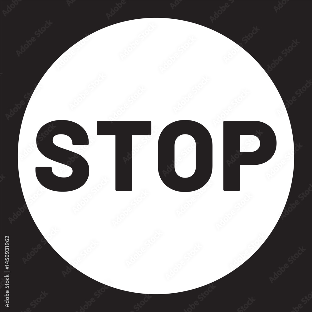 Set stop red sign icon with white hand, do not enter. Warning stop sign. Safety visual, symbol with white hand, traffic sign, red traffic, forbidden sticker, notify driver, road sign