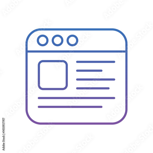 Content  Vector icon
