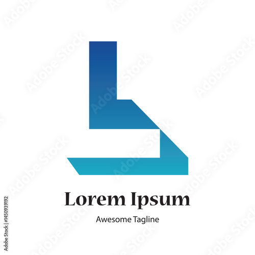 lb letter creative initial logo design