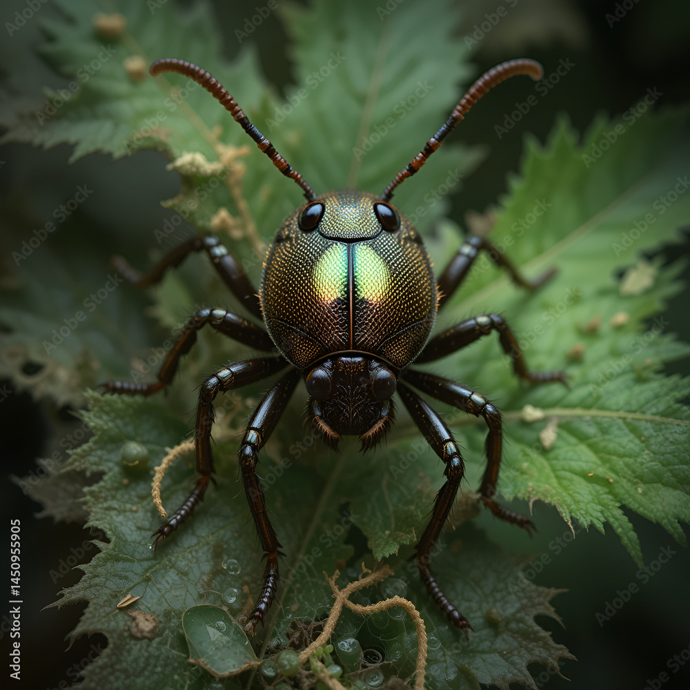 Naklejka premium Prachtwickler (Olethreutes arcuella)