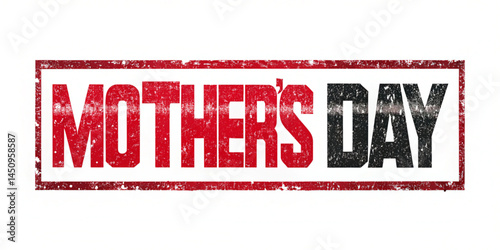 Happy mothers day square grunge mothers day stamp. Square grunge black mothers day stamp. vector illustration on white background.
