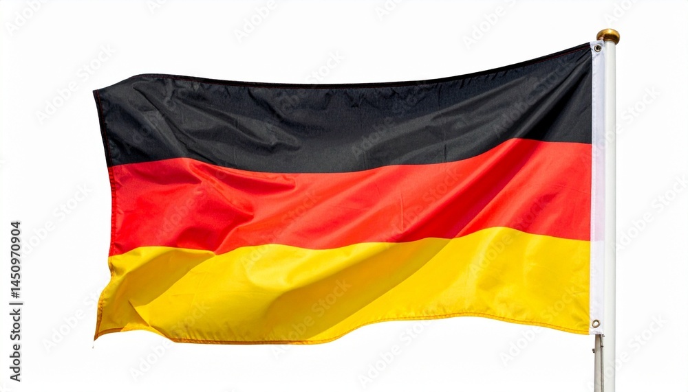 Obraz premium german flag waving
