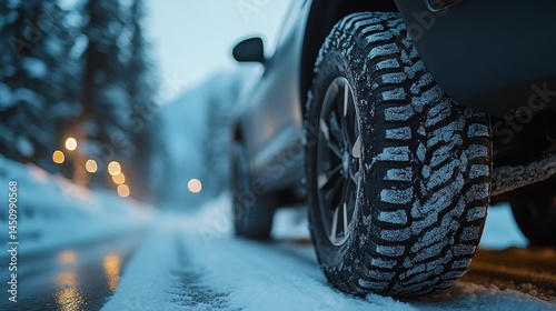 Equipping a car with winter tires for snowy road conditions yields enhanced traction and stability, making for a safer and more enjoyable drive