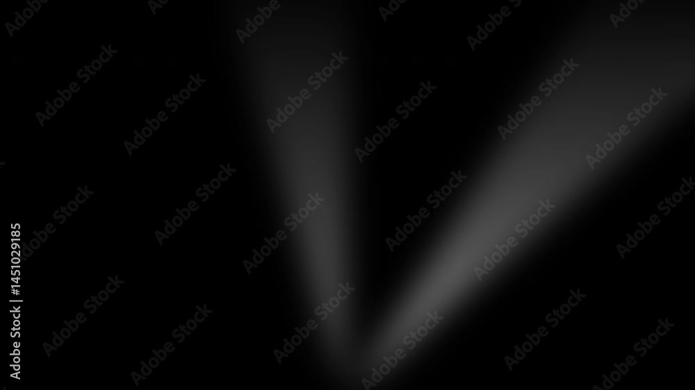 two twin searchlights sweeping spotlights with black background that can be removed using Screen blending mode 4K