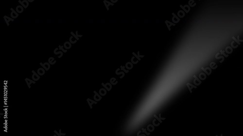 Single searchlight sweeping spotlight with black background that can be removed using Screen blending mode 4K