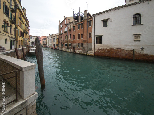 Obraz na płótnie The Old Town of city of Venice, Italy w salonie