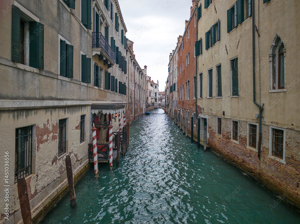 The Old Town of city of Venice, Italy