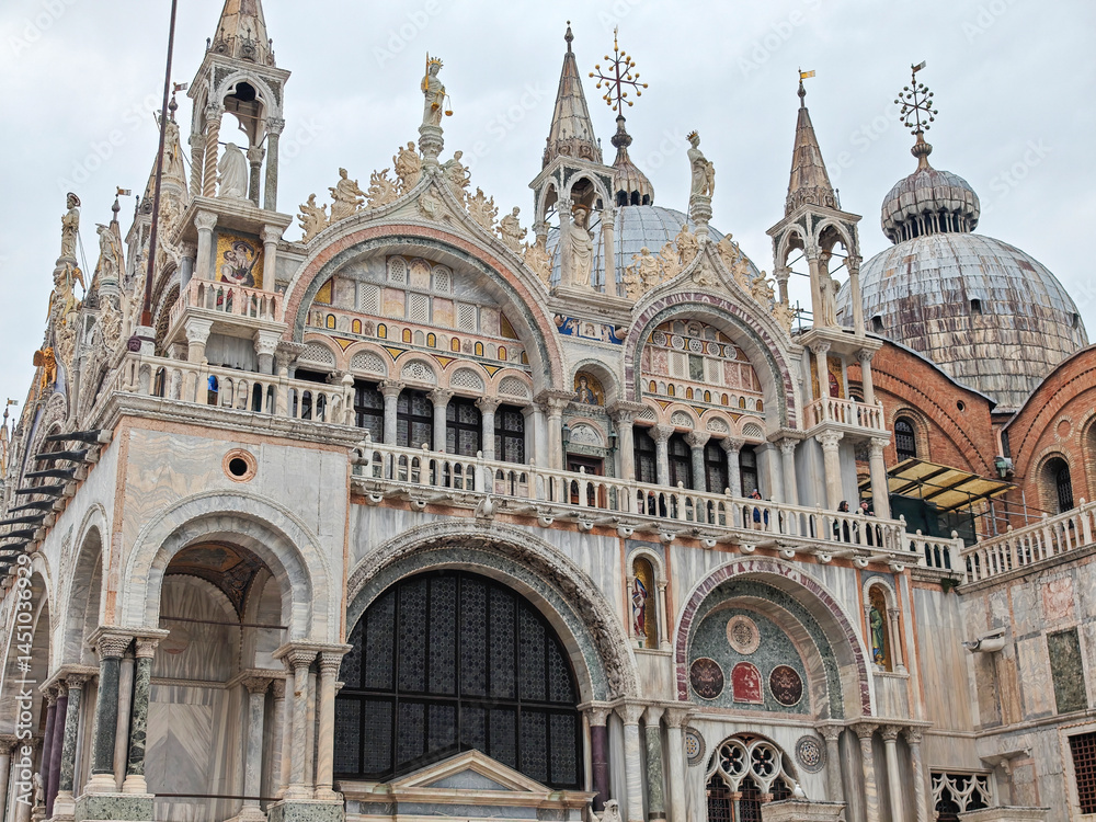 The Old Town of city of Venice, Italy