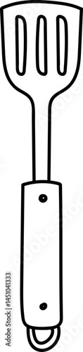 Kitchen Spatula Drawing
