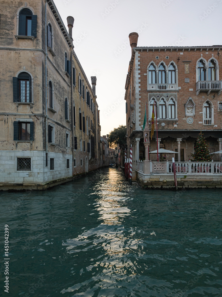 The Old Town of city of Venice, Italy