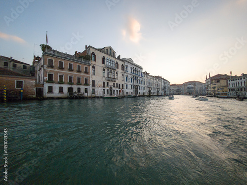 Obraz na płótnie The Old Town of city of Venice, Italy w salonie