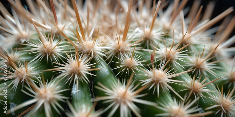 Cactus Spines Close Up, Sharpness And Texture Detail. Prickly Plant, Succulent Growth. Nature's Defense, Botanical Beauty. Desert Flora, Textured Surface. Close Encounter, Natural Protection. Sharp Cactus Spines Close Up, Sharpness And Texture Detail. Prickly Plant, Succulent Growth. Nature's Defense, Botanical Beauty. Desert Flora, Textured Surface. Close Encounter, Natural Protection. Sharp