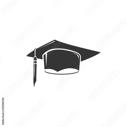 Graduation Cap Icon flat vector design