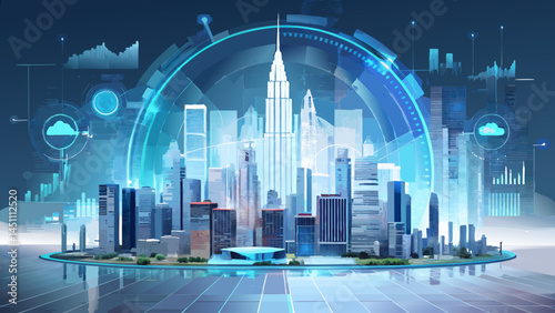 smart city business data visualization
