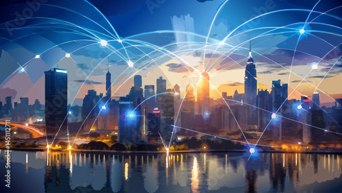 smart city business data visualization