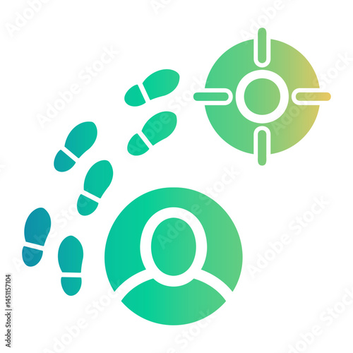 journey Gradient icon