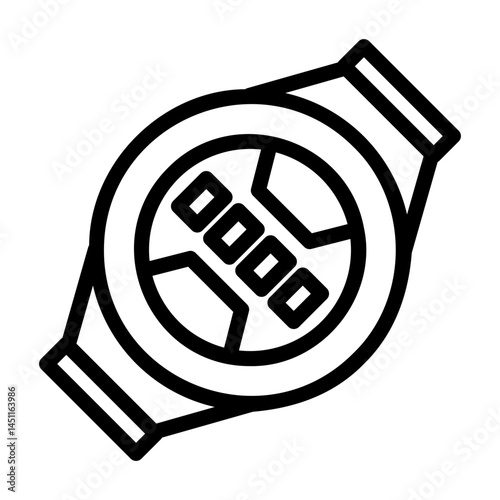 smartwatch Line Icon