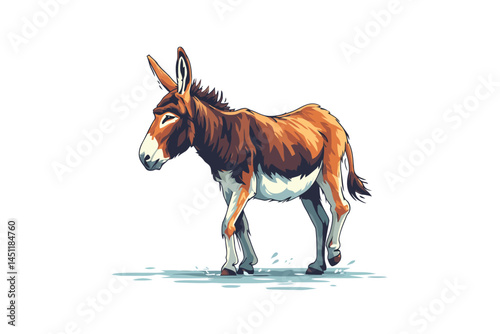Donkey ears nature cute isolated