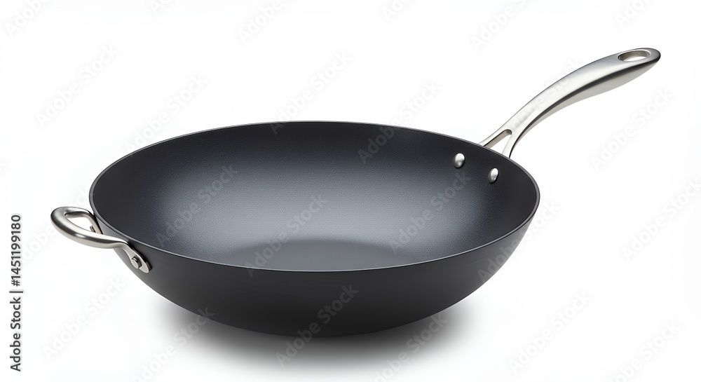 Dark gray wok Dark gray wok