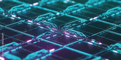 futuristic grid lines eps background