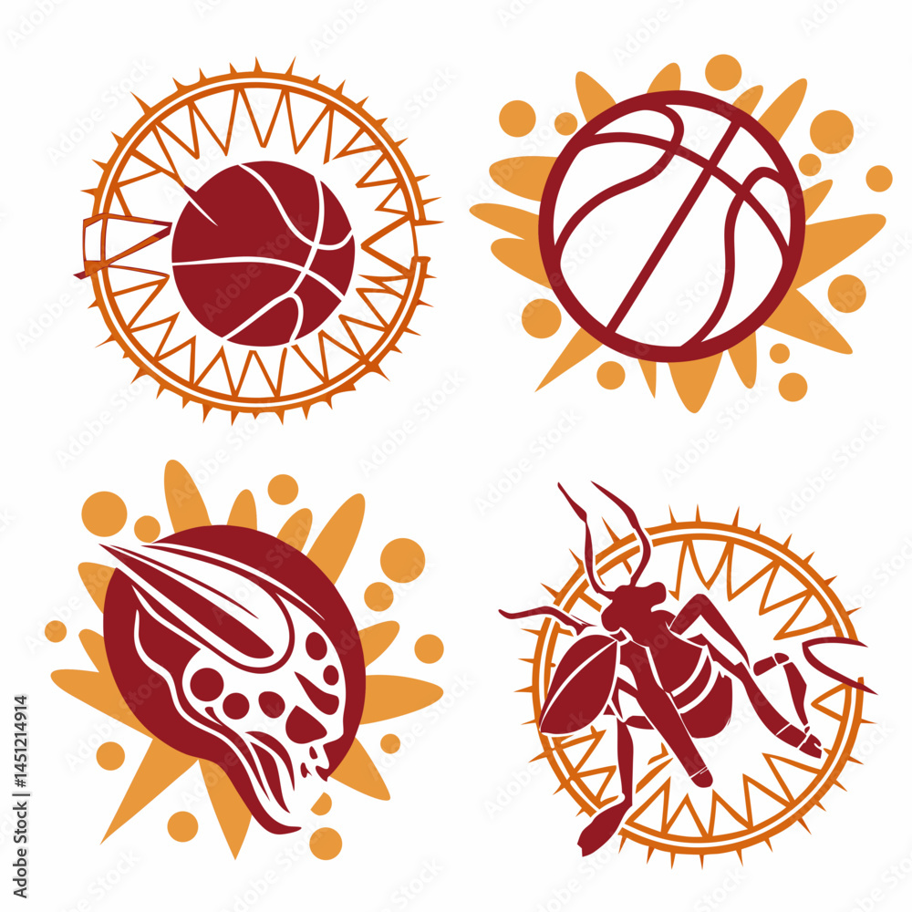 Obraz premium Conceptual Design Showcasing Workforce Challenges And Industrial Solutions Presented As Flat Vector Icons