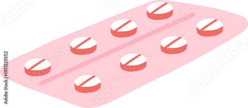 Medicine Blister Pack with Multiple Capsules