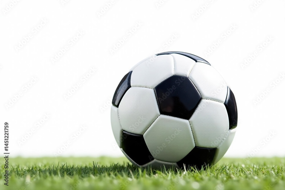 Obraz premium New, pristine football against pure white backdrop , nfl, game