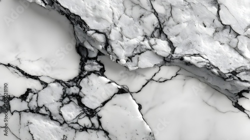 Incorporate Marble Slab Veining Texture in Clean White Bright Designs for Luxurious High-End Architectural Visuals