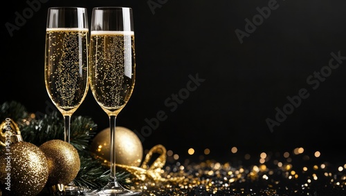 Celebrating the New Year with Sparkling Champagne