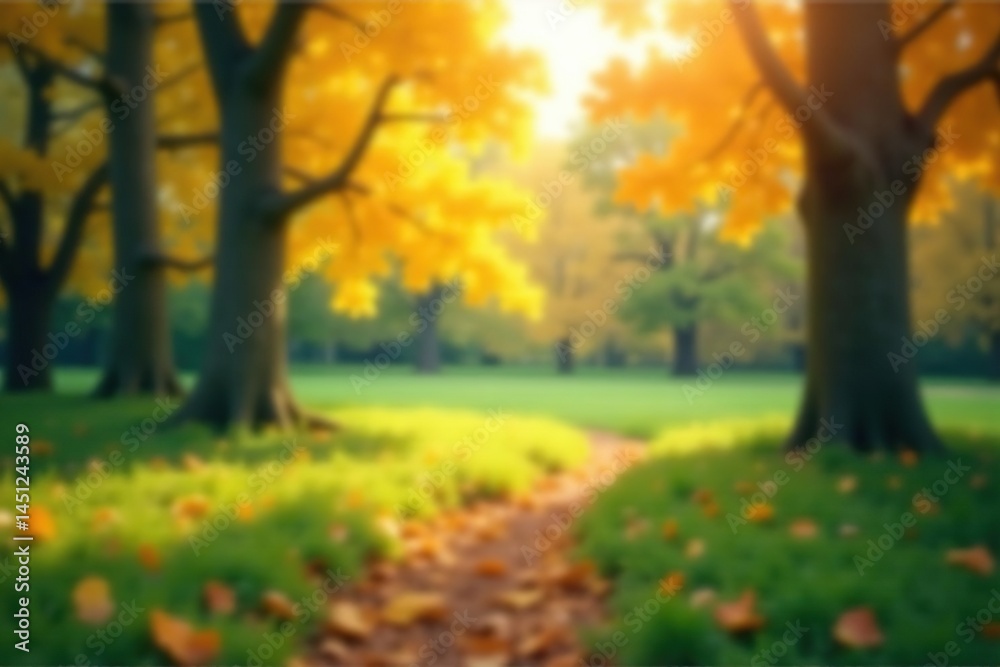 Fototapeta premium Blurred abstract nature scene, perfect for overlays , blur, tone, bright