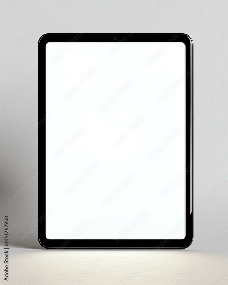 A photorealistic mockup of a blank eink display, realistic design, clean white background, soft lighting A photorealistic mockup of a blank eink display, realistic design, clean white background, soft lighting