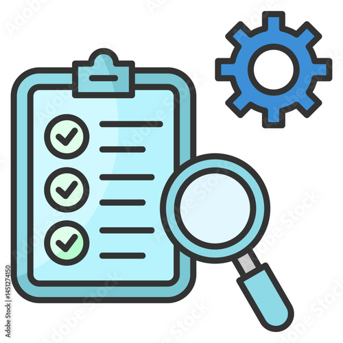 Corrective Action Icon Element For Design