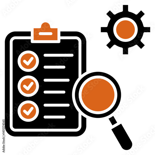 Corrective Action Icon Element For Design