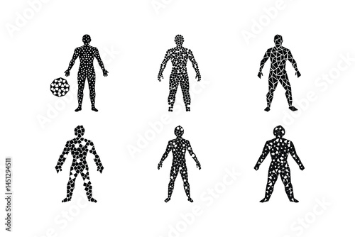 Minimal Human Figure Vector Design